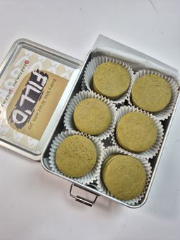 Matcha Sablé Cookies