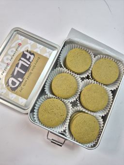 Matcha Sablé Cookies