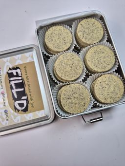 Sesame Sablé Cookies