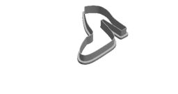 Barbie 2  outprint Cookie Cutter 