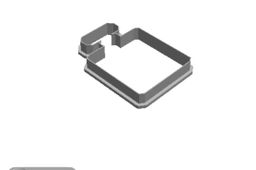 Barbie 1 outprint Cookie Cutter 