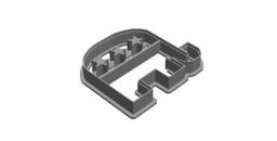 Election Elephant out print Cookie Cutter   