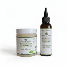 The 2-Step Ayurvedic Hair Regrowth System