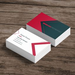 300 laminated Business cards