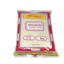 Shankar White Raw Rice 1Kg