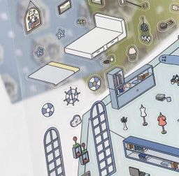 Pastel Room Decor Sticker Kit