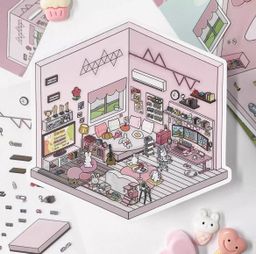 Pastel Room Decor Sticker Kit