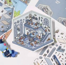 Pastel Room Decor Sticker Kit