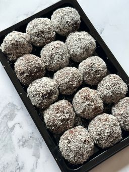 17حبة كرات شوكولاته 