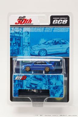HOBBY JAPAN MODEL 1/64 SUBARU IMPREZA INITIAL-D
