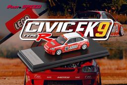 FAST SPEED MODEL 1/64 HONDA CIVIC EK9 LEGO