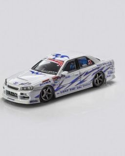 MORTAL MODEL 1/64 SKYLINE ER34 BLITZ