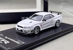 MODEL COLLECT 1/64 SKYLINE R34 V-SPEC - MINES LIVERY