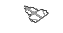 Church out print Cookie Cutter   