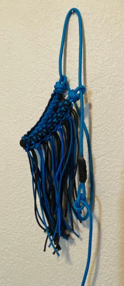Fly Fringe: Ocean Blue and Black