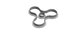 Fidget Spinner out print Cookie Cutter