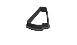 Turkey 4 in 1 out print Cookie Cutter      