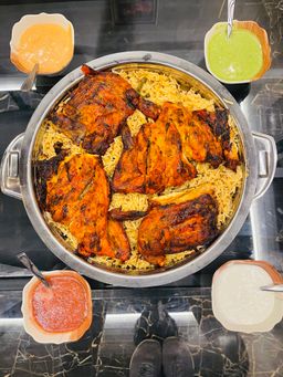 Mandi with Normal Alfaham Chicken 