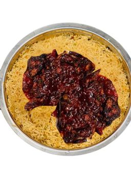 Mandi with Kondattam Alfaham Chicken 