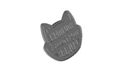 Valentine cat  2 in 1 Cookie Cutter   