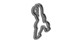 Yoga 1 out print Cookie Cutter
