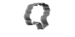 Broccoli out print Cookie Cutter