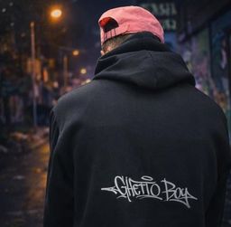 Ghetto Boy hoodies black