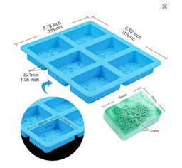 Molde cuadrado diseño al fondo