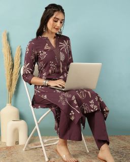 COTTON STRAIGHT KURTA 