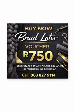 Buy Now Braid Later Voucher R750