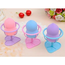 Powder Puff With Storage Rack 1Pc