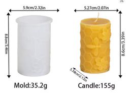 Molde Cilindro de panal de Abejas