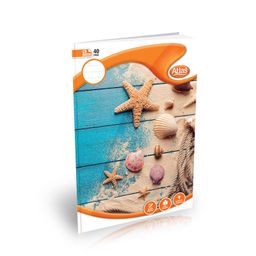 Atlas A4 CR Book Single = Ruled 40Pgs 