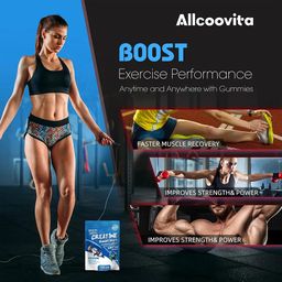 Creatine Monohydrate Gummies- for Men & Women