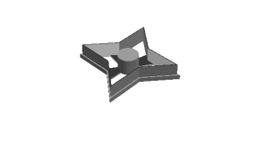 Ninja star out print Cookie Cutter   