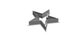 Dallas cowboy star out print Cookie Cutter