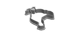 Hen out print Cookie Cutter