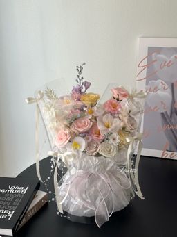 Soap Flower Mixed Transparent Bouquet | 仙女混搭泡泡花束 