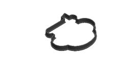 Sippy cup out print Cookie Cutter