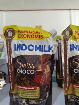 indomilk pouch coklat