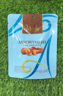 Alfredo Assortment Milk Chocolate 50g
