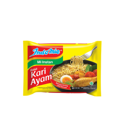 Indomie Mie Kuah Instan Rasa Kari Ayam 72gram