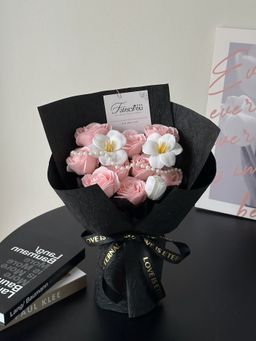 9 Stalk Soap Rose Tulip Bouquet 