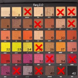 Beauty Bay Fiery 2.0 Palette 