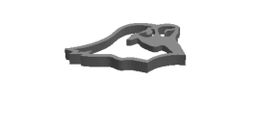 Cardinal Head out print Cookie Cutter 