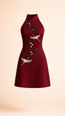 BLOSSOMS CHEONGSAM MINI