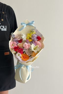 Dong Ba Soap Flower Mixed Bouquet 