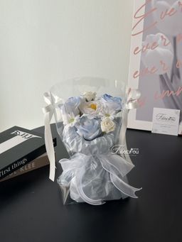 3 Stalk Soap Rose Pao Pao Mixed Bouquet  