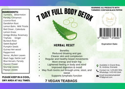 7 Day Full Body Detox & Cleanse 