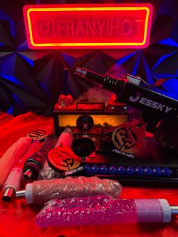 Máquina automatizada con 7 accesorios y regulador de velocidad 